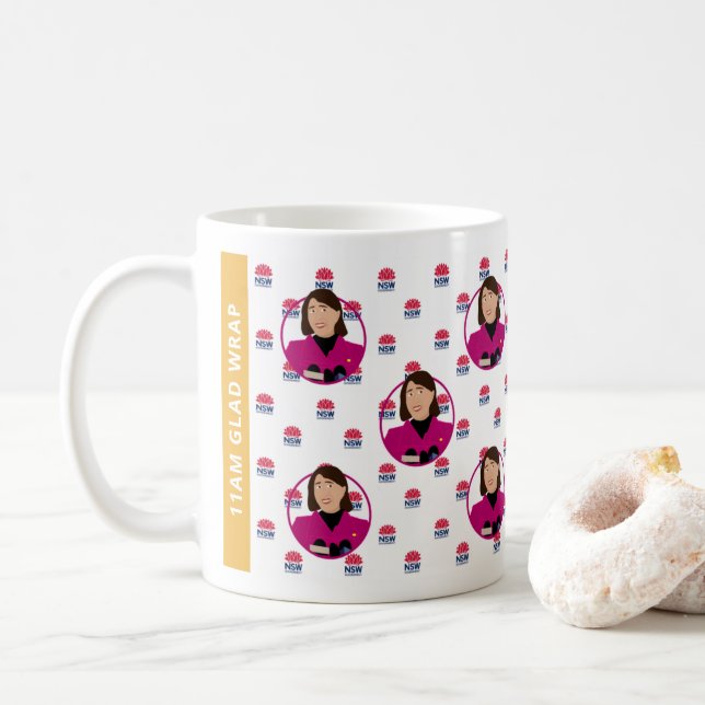 Café La taza de 11am con mucho gusto (Con donut)