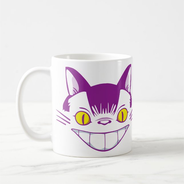 Café La taza de Cheshire Catbus (Izquierda)