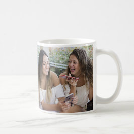 Café La taza de encargo de los mejores amigos 11oz