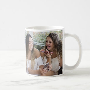 Café La taza de encargo de los mejores amigos 11oz