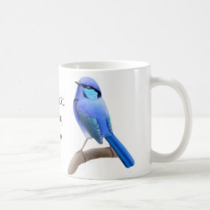 Café La taza de hadas espléndida del Wren