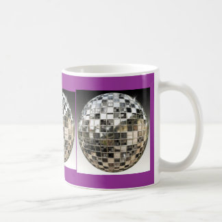 Café La taza de la bola de espejo
