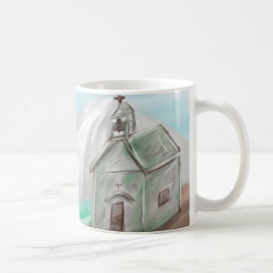 Café La taza de la campana de la iglesia rota