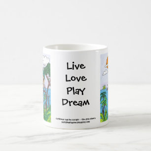 Café La taza de la casa de poste