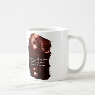 Café La taza de la cerradura y de la llave