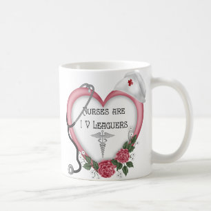 Café La taza de la enfermera personalizada