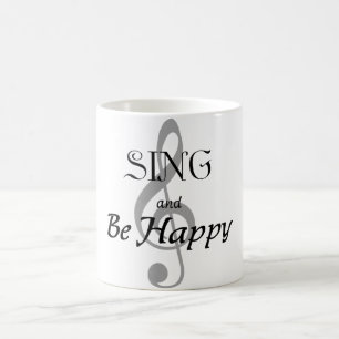 Café La taza de la música "canta y sea feliz "