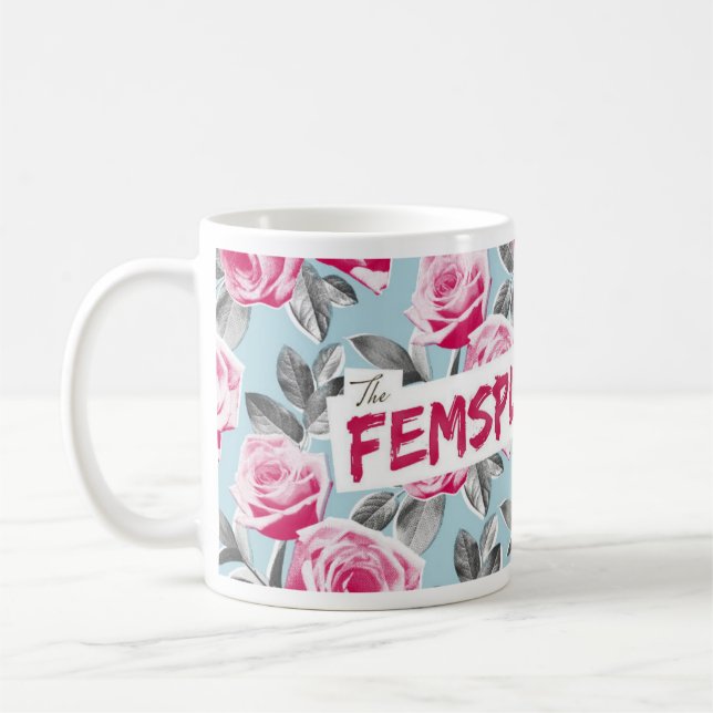 Café La taza de la obra clásica de Femsplainers (Izquierda)