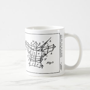 Café La taza de la patente de la cometa de Cody