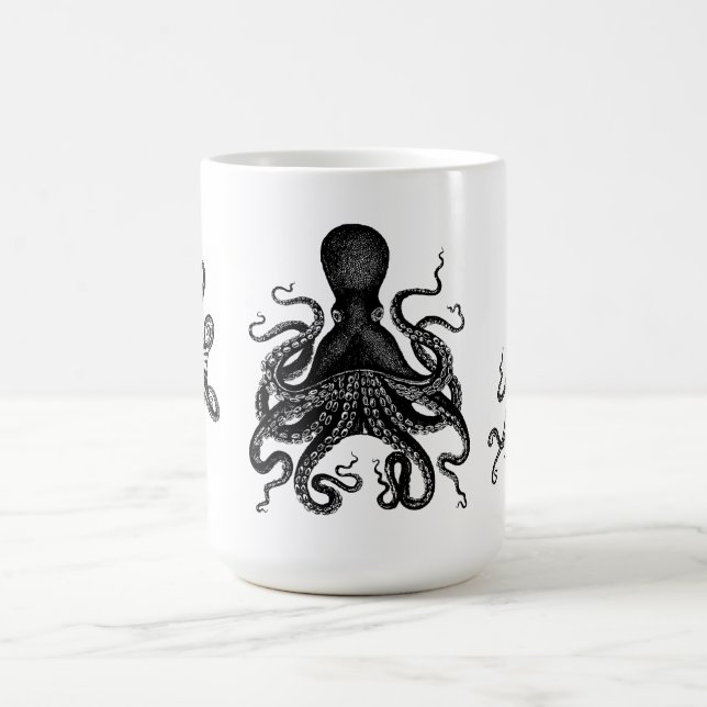 Café ¡La taza de la taza del pulpo de Kraken para (Centro)