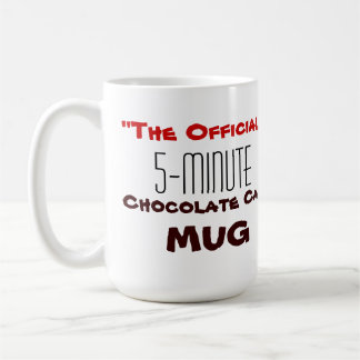 Café La taza de la torta de chocolate del "funcionario"