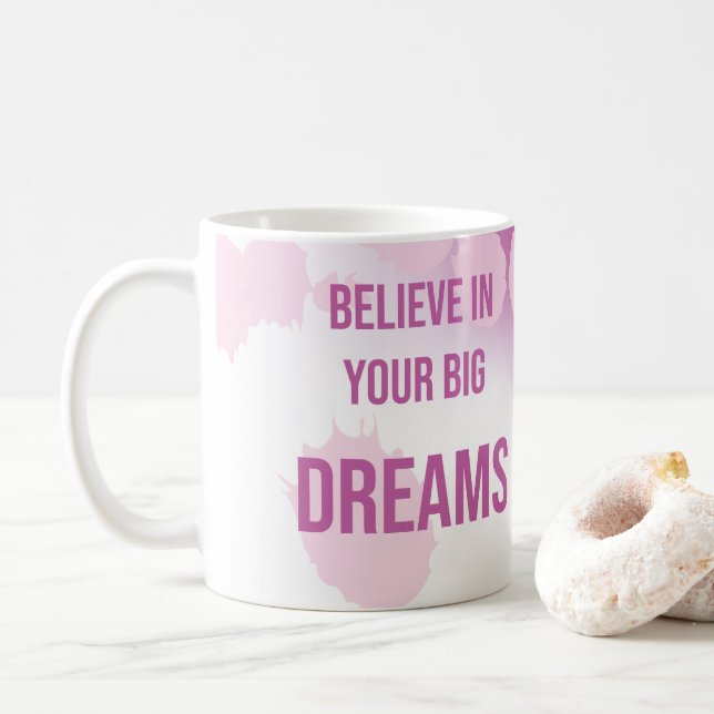 Café La taza de los grandes sueños (Con donut)
