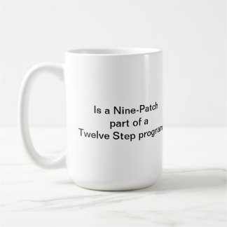 Café La taza de nueve Quilter del remiendo