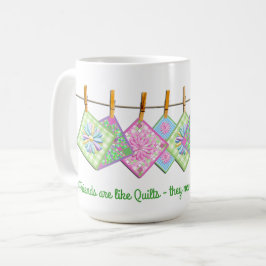 Café La taza de Quilter - cita - Closesline-Edredones -