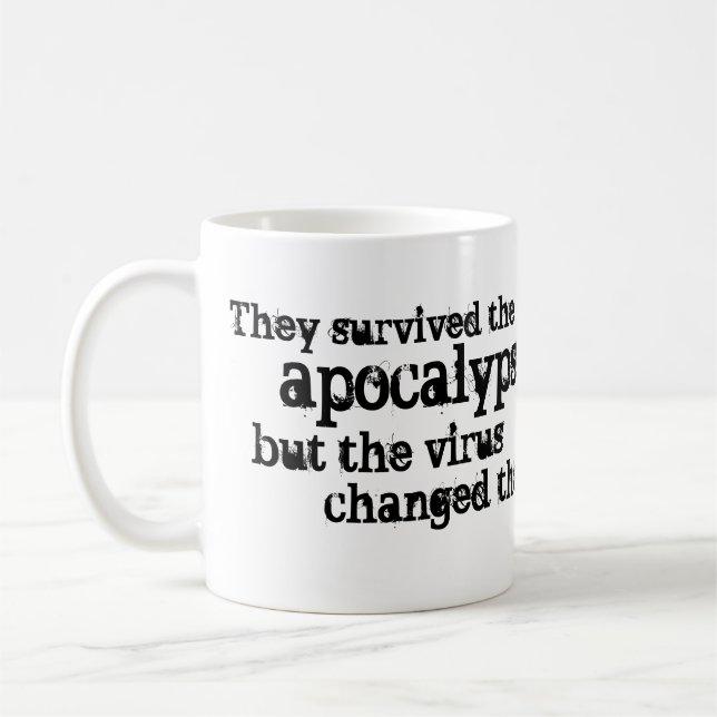 Café La taza de terminación de la serie (Izquierda)