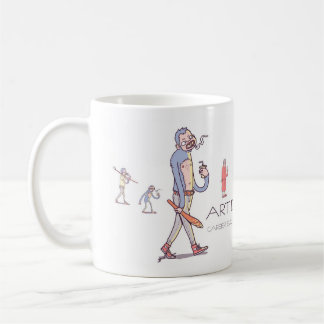 Café La taza del director de arte