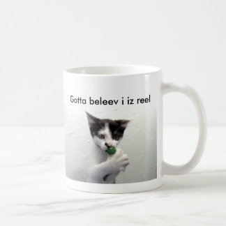 Café La taza del lolcat de Kiko "consiguió al carrete