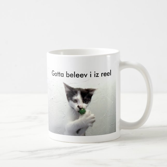 Café La taza del lolcat de Kiko "consiguió al carrete (Derecha)