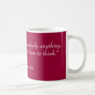 Café La taza del profesor de la filosofía