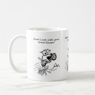Café La taza del regalo del dibujo animado de la buena
