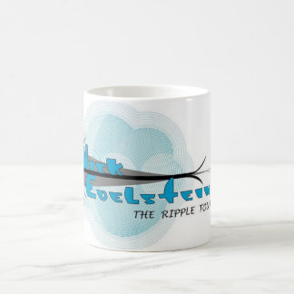 Café ¡La taza del viaje de la ondulación!