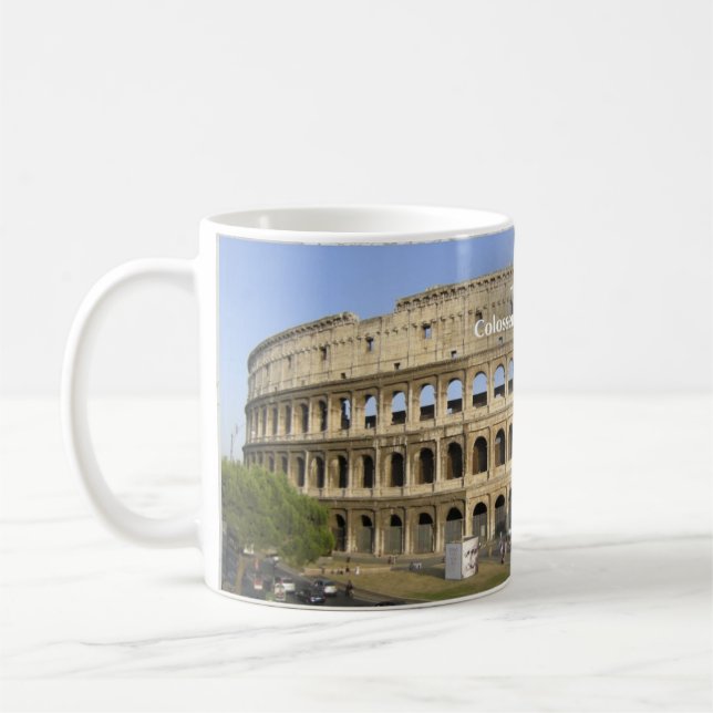 Café La taza histórica de Colosseum (Izquierda)