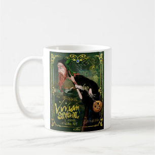 Café La taza ilustrada de la cubierta de Vivian
