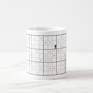 Café La taza insoluble de Sudoku