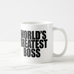 Café La taza más grande de Boss del mundo