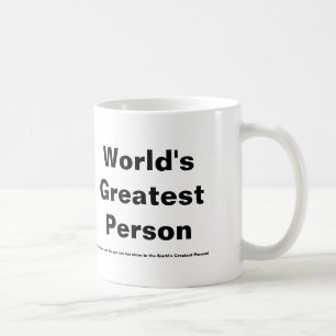 Café La taza más grande de la persona del mundo