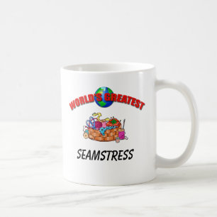 Café La taza más grande de los mundos de la costurera