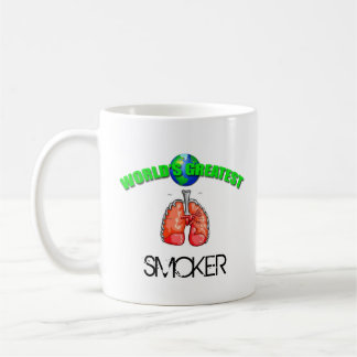Café La taza más grande de los mundos del fumador