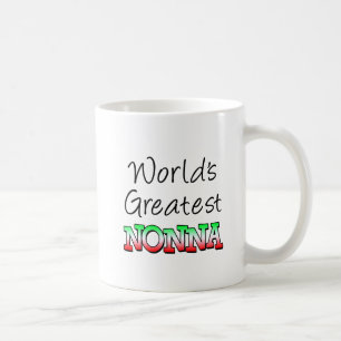 Café La taza más grande de Nonna del mundo