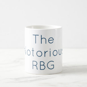 Café La taza notoria de RBG