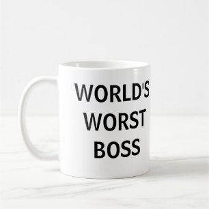 Café La taza peor de Boss del mundo