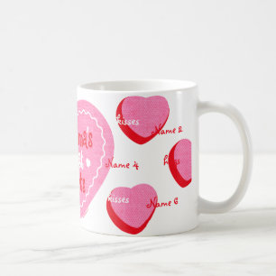Café La taza personalizada amores de la abuela