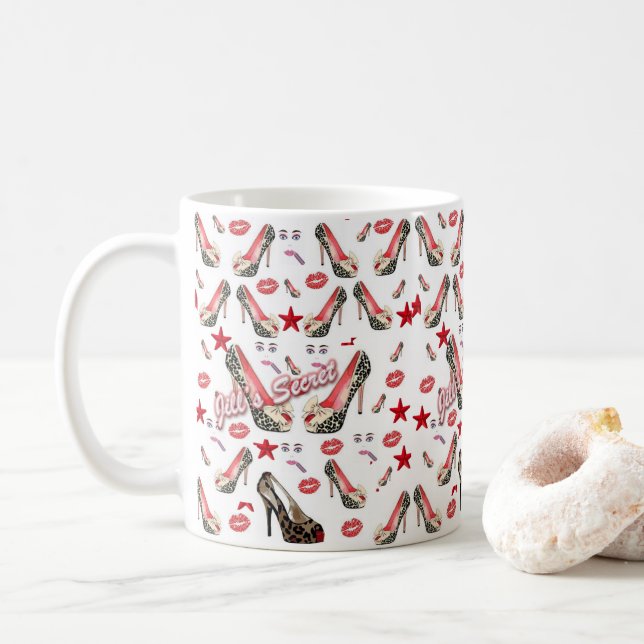 Café La taza secreta de Jill (Con donut)