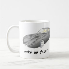 Café La taza toscana del coche de TVR, despierta