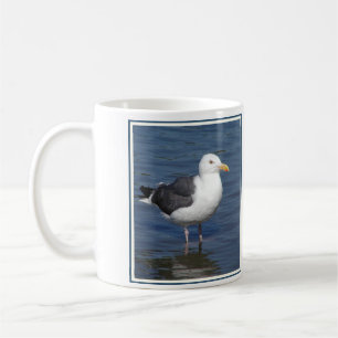 Café La taza valiente de la gaviota el vadear mantiene