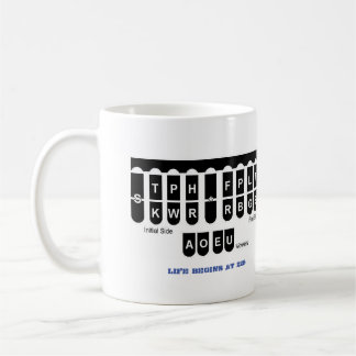 Café La vida de Steno comienza en la taza de 225 azules
