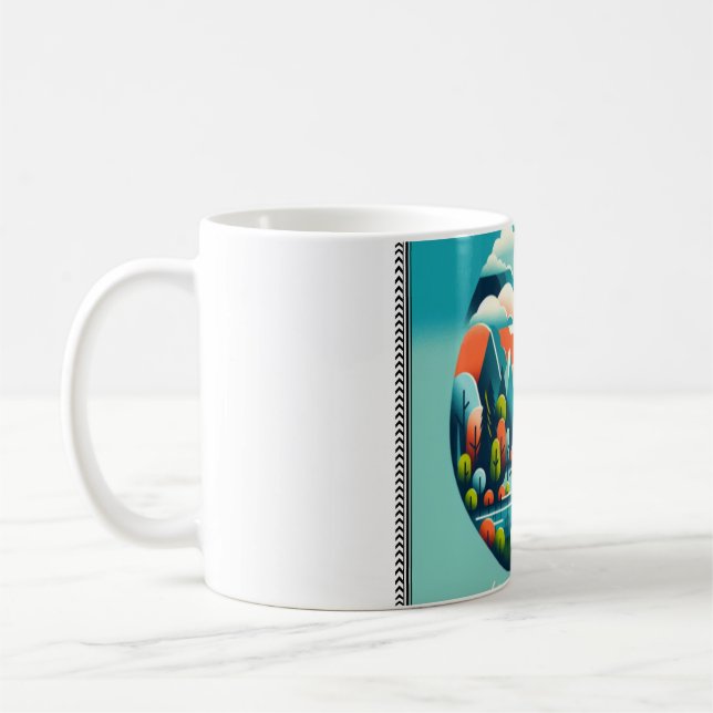 Café La vida es una taza de viaje (Izquierda)