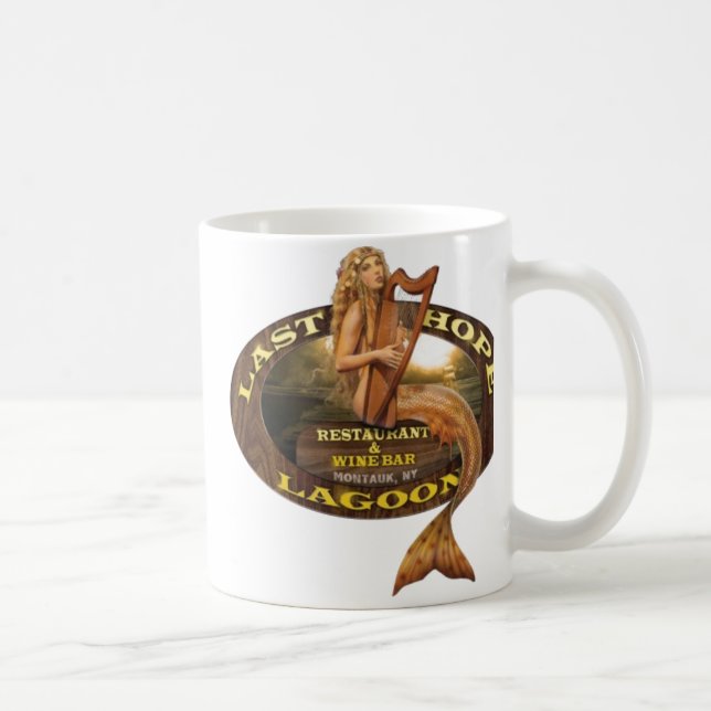 Café Laguna pasada de la esperanza taza del blanco de (Derecha)