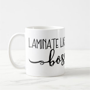 Café Lamina como una taza de Boss