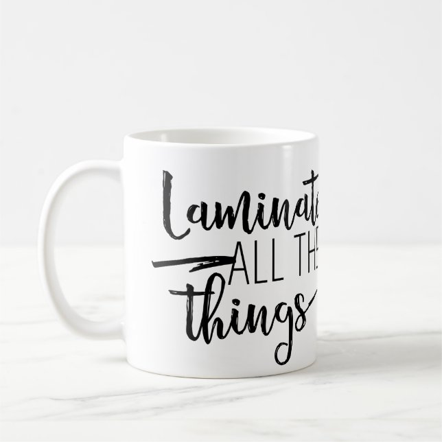 Café Lamine toda la taza de las cosas (Izquierda)