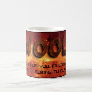 Café LANAS de Hugh Howey que vienen limpiar la taza