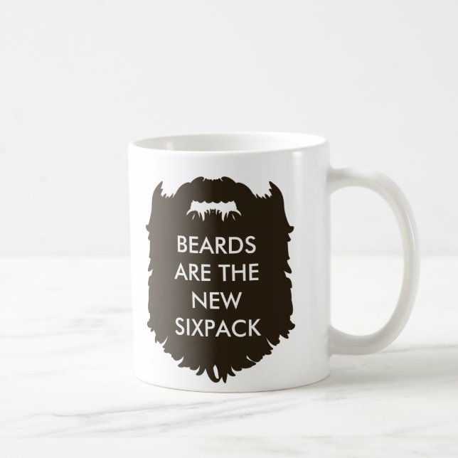 Café las barbas son la taza superventas de la barba del (Derecha)