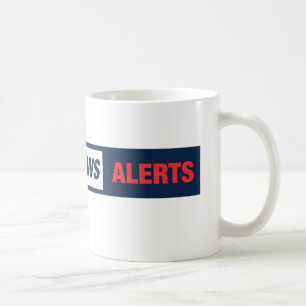 Café Las noticias de última hora alertan la taza