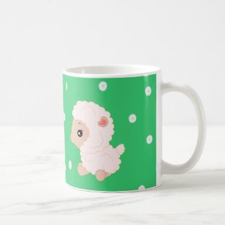 Café Las ovejas asaltan - blanco taza blanca clásica de