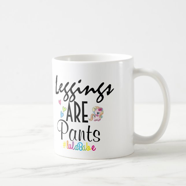 Café Las polainas SON taza de los pantalones, LulaRoe (Derecha)