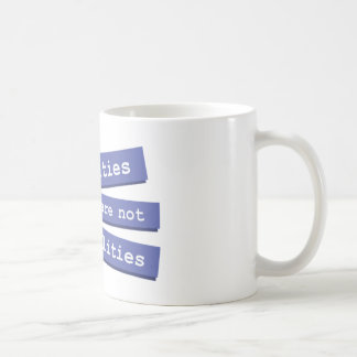 Café Las sexualidades no son la taza 001 de las